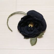 黒薔薇コサージュ