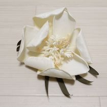 白い花コサージュ
