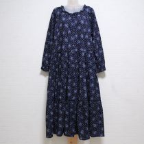 紺フルリールptワンピース