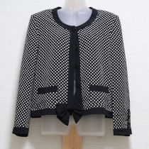 黒水玉ポリジャケット