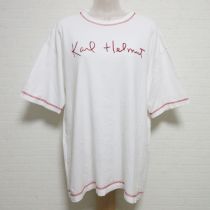 白ロゴTシャツ【L】
