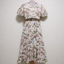 生成系紫陽花ワンピース