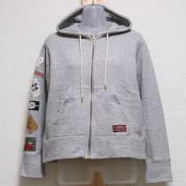 グレーネーム付きスウェットパーカー【3(M)】