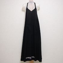 黒ロゴフレアーエプロン