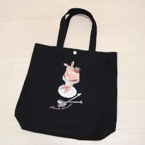 黒苺パフェプリントトートバッグ
