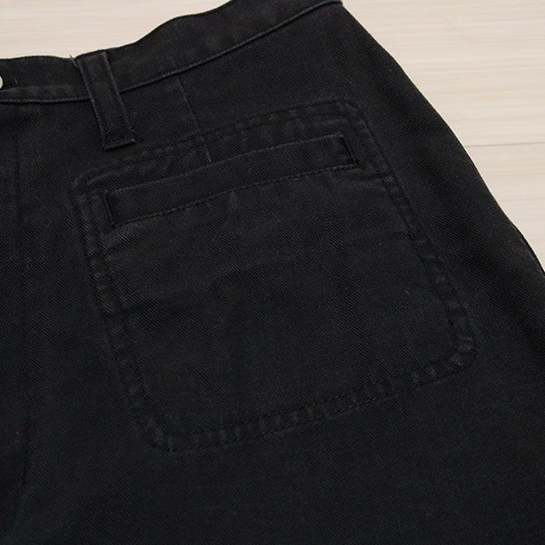 黒ロゴ刺繍スカート【M】