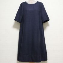 紺Aラインワンピース【3(9号)】