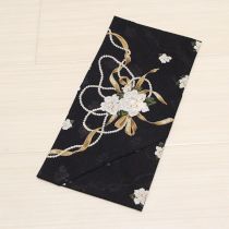 黒くちなしリボンハンカチ
