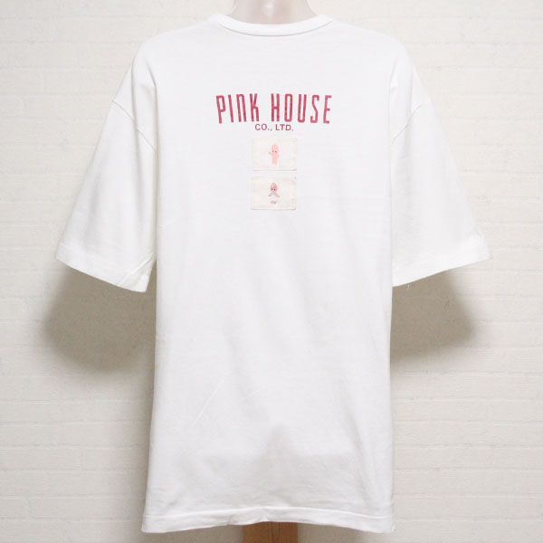 白マリンキューピーTシャツ【L】 - ピンクハウス通販｜リサイクル 