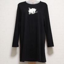 黒くちなしptチュニックカットソー【3(9号)】