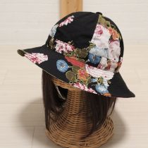 黒ブーケptメトロ帽