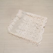 生成刺繍レースストール