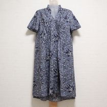 ネイビーフルールプランタニエールpt.チュニック【4(11号)】
