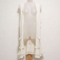 生成鈴蘭モチーフニットジレ【11号】