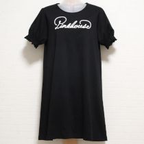 黒ロゴカットソーチュニック