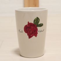 薔薇プリントフリーカップ
