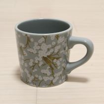ブルーグレー鈴蘭マグカップ