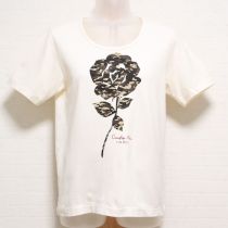 生成カモフラージュローズTシャツ【M】