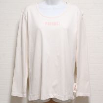 生成ロゴプリント長Tシャツ【L】