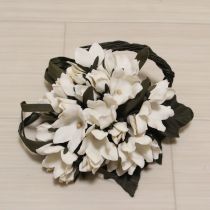 白い花ブーケコサージュ