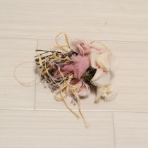 ピンク系藁付きブーケコサージュ