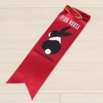 赤ワンダーラビットリボンバッジ
