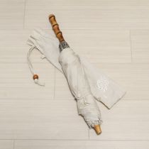 生成ドット柄折り畳み日傘