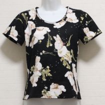 黒たんぽぽうさぎTシャツ