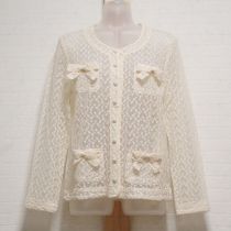 生成刺繍チュールブラウスジャケット