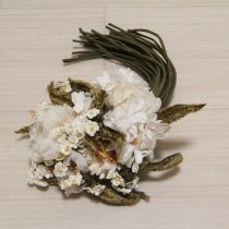 白い花ブーケコサージュ