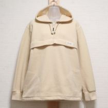 生成ロゴ刺繍フリースプルオーバー【L】
