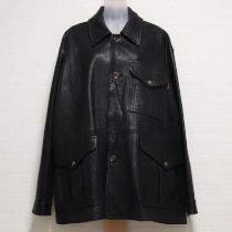 黒山羊革ジャケット