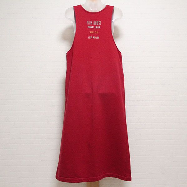 赤ロゴ入りスウェットジャンパースカート - ピンクハウス通販
