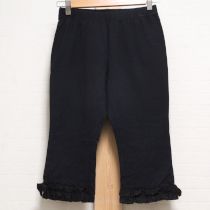 黒裾フリルレギンス