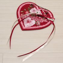 ベリーベリーハート刺繍ワッペン