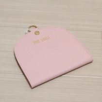 ピンクロゴ入りマスクケース