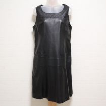 黒レザーワンピース【3(9号)】