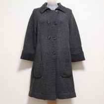 グレーダブルロングカーディガン