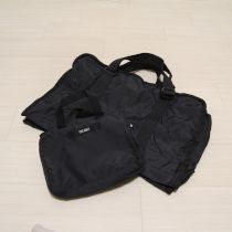 黒ナイロンボストンバッグ収納袋付き