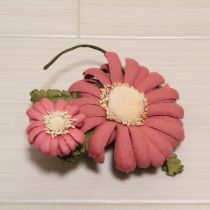 オレンジ系雛菊コサージュ