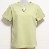 薄荷系鈴蘭ワッペンTシャツ【L】