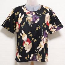 黒サロペットうさぎTシャツ