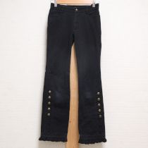 黒裾フリルパンツ【S】