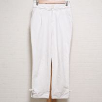 白リボン付きストレッチパンツ【7号】
