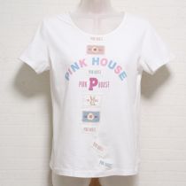 オフ白ワッペンTシャツ【2(S)】