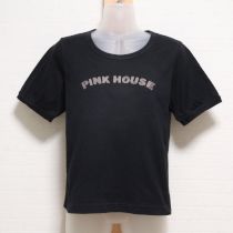 黒ロゴ刺繍カットソー【3(M)】