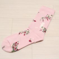 ピンク野いちごの森ソックス