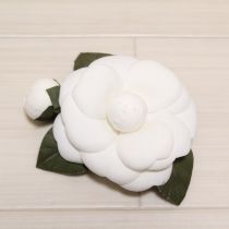 白椿コサージュ