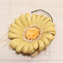 からし藁付き雛菊コサージュ