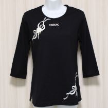 黒くちなしリボン長Tシャツ【L】